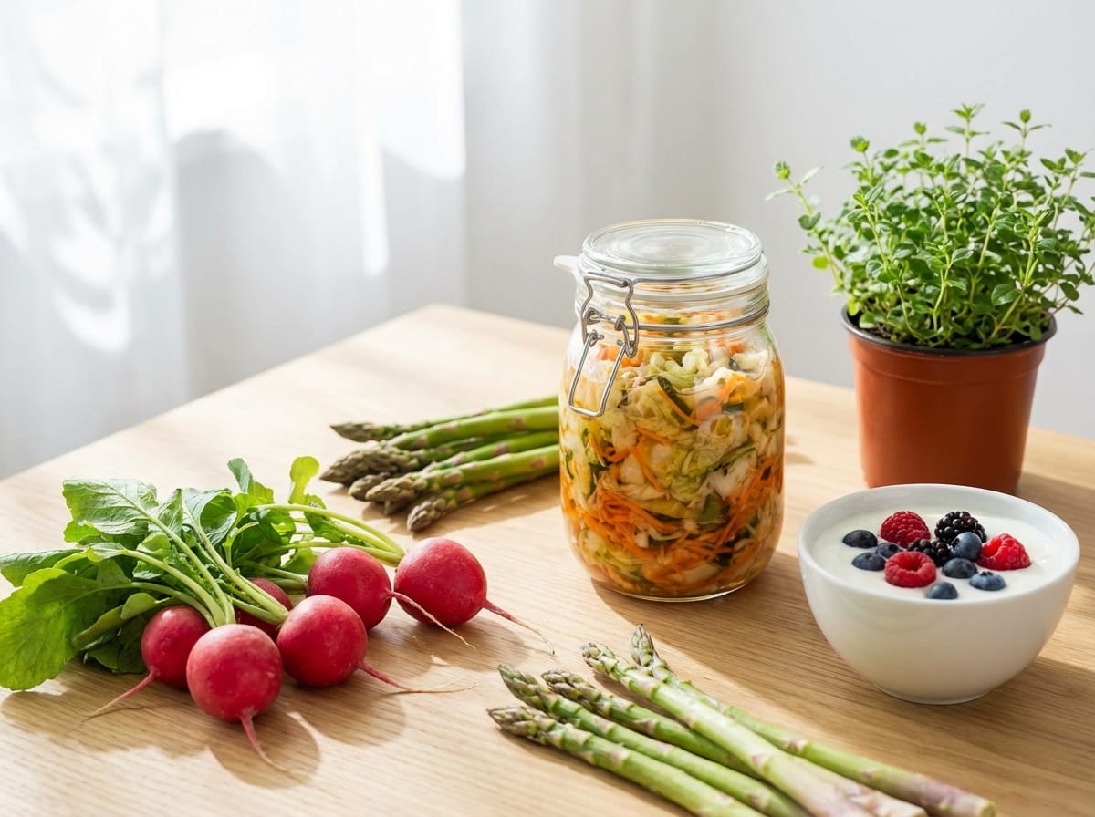 How Spring Affects Your Gut Microbiome (And What to Eat for Gut Health)