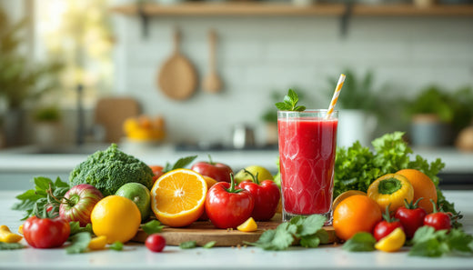 Healthy fruits and vegetables for a g.i. cleanse